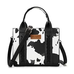 Allover Cow Print Black