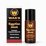 Egyptian Musk Oil, Choose from 0.33oz Roll On to 4oz Glass Bottle, by WagsMarket - The Egyptian Musk FactoryTM (1oz Roll On Bottle)