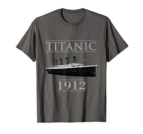 Titanic Tees Youth Voyage Famous RMS Titanic 1912 Shirt T-Shirt