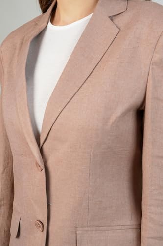 INDOPHILIA brown linen jacket – image 4