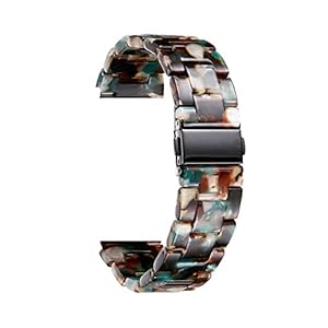 BINLUN Resin Watch Bands Replacement Watch Straps for Men Women 14 Colors Quick Release Watchbands Lightweight 12/14/16/18/20/22mm Wrist Bands Fashion Skin-Friendly Smart Watch Bracelets