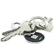 NFC Tag Anhänger PVC, 30mm, NXP NFC Chip, 180 Byte, schwarz, optimal für Geräte-/ Profilsteuerung (WLAN, Bluetooth, Apps), kompatibel mit Allen NFC Smartphones und Tablets, 5 Stück