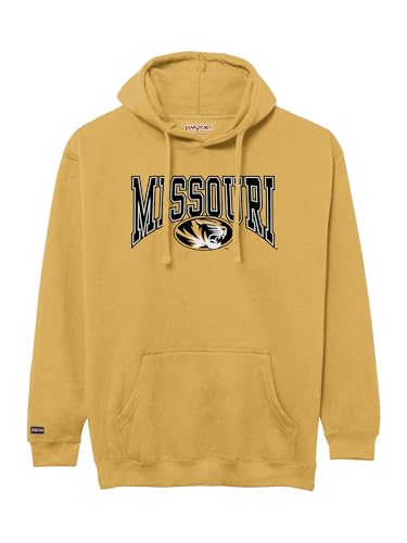 Image of JanSport NCAA Officially Licensed Rival Hoodie, Long Sleeve Unisex Sweatshirt, Cotton-Polyester Blend, Double-Layered Hood