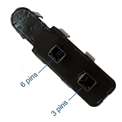 Bouton lève-vitre pour C4 commande électrique référence 9651464277 - 4