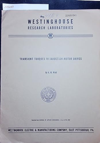 TRANSIENT TORQUES IN INDUCTION-MOTOR DRIVES.