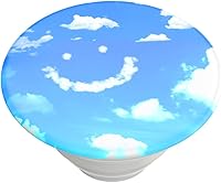 Vista 4 de Agarre para teléfono PopSockets con soporte expansible, agarre adhesivo - Cielos azules