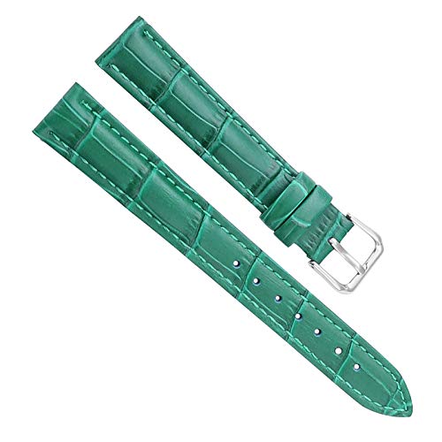 Kalbslederband - Leather Watch Strap, Leder Uhrband Für Männer Herren Frauen, Leder Ersatzband Uhr, Kalbsleder Uhrenarmband Strap, Uhrenarmband Kalbsleder Herren, Lederarmband Ersatband (18mm) Cover