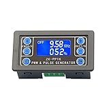 LANGZDHE Generatore di Segnale Regolabile, generatore di Segnale ad Onda Quadra ad Onda Rettangolare a frequenza di impulsi PWM DC 3.3-35V 5-30mA LCD