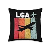 LGA New York Airport Throw Pillow