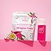 Pinky Collagen Peptides with Hyaluronic Acid & Vitamin C - Dragon Fruit Flavor (1lb/474g), Supports Skin, Hair, and Gut Health, 13g Hydrolyzed Collagen, Zero Sugar, High in Protein, Naturally Flavored