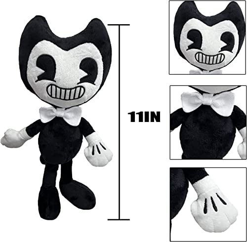 Sajisp Bendy Plush , The Ink Machine Plush Toy 11.8" Inch Cute Game Horror Plush Soft Stuffed Animals Toys For Kids And Game Fans #TOP1