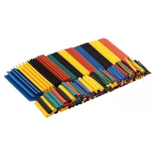 164-Piece Heat Shrink Tubing Kit - 8 Sizes Electric Insulation Tube Set for Cable & Wire Repair, Industrial-Grade Shrink Wrap for Secure Connections