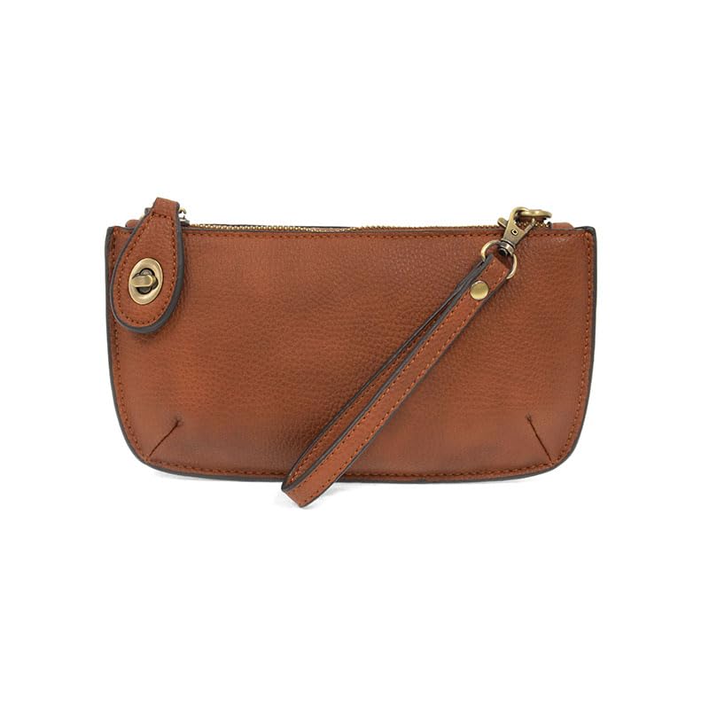 Image of Joy Susan Women's Fashion Purse Mini Crossbody Wristlet Clutch Handbag - Dark Maple