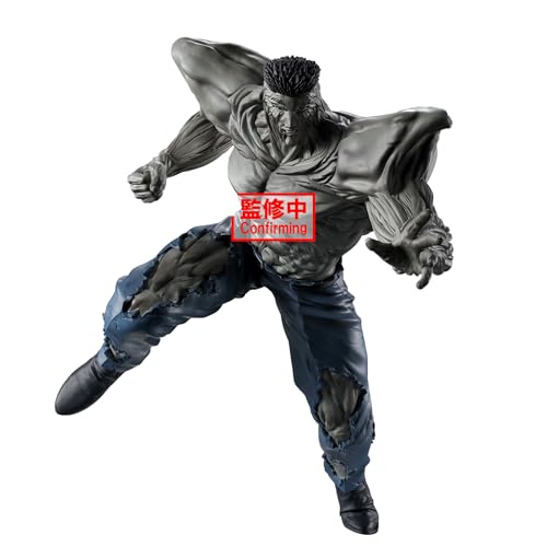 Banpresto Figura de ação Younger Toguro 100% Yu Yu Hakusho, Ankoku Bujutsukai 23 cm, BP89952P multicolorido, figura colecionável, ideal para os fãs de anime