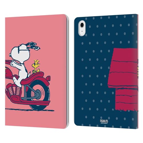 Funda de cuero Peanuts para iPad Air 2022 carcasa Snoopy libro