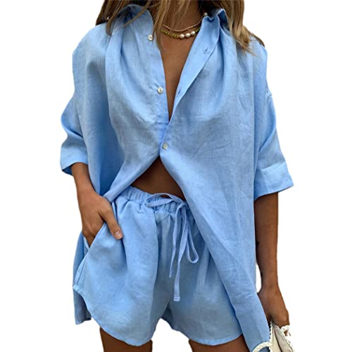 Ensemble 2 pièces fluide pour vos moments de détente, un style estival chic et décontracté