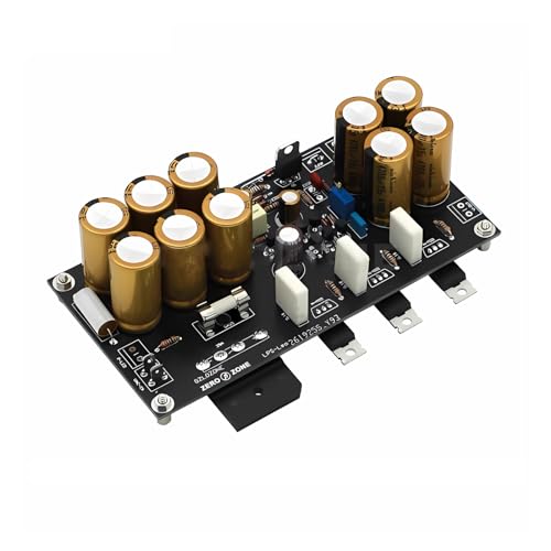 FLYINSKY LPS-Leo Ultra-Low Noise Regulated Audiophile DC Linear Power Supply Board, External Bench Power Supply Conditioner Source Converter DIY Kit for HiFi DAC/Home Stereo Audio Equipment (9V)