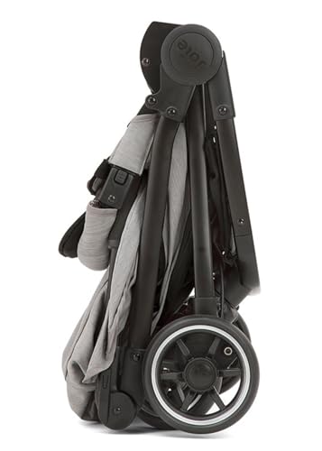 Joie 'Pact Lite' City kinderwagen grijs flanel met regenhoes en reistas - Afbeelding 5