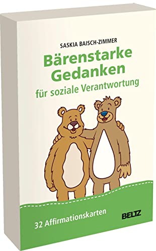 Bärenstarke Gedanken für soziale Verantwortung: 32 Affirmationskarten., 12.95