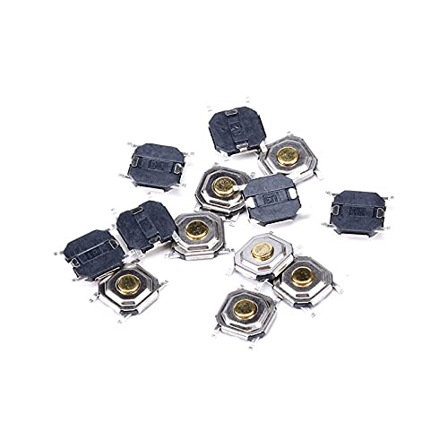 Bouton poussoir micro interrupteur momentané 4x4x1.5mm 50 pcs pour réparation électronique SMD