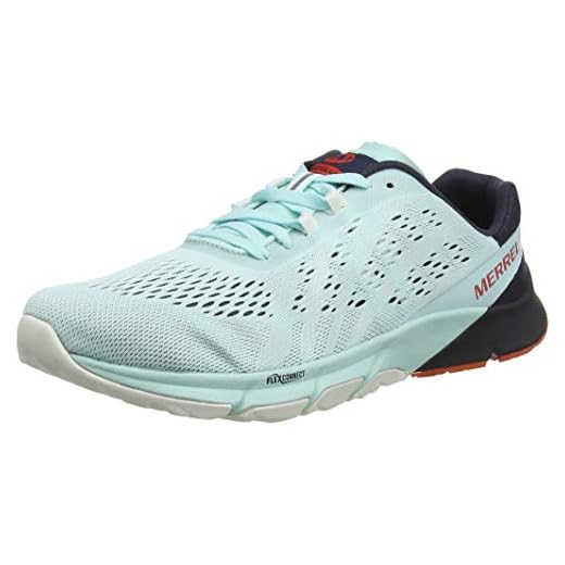Merrell Bare Access Flex 2 E-Mesh, Zapatillas Deportivas para Interior para Mujer, Multicolor (Bleached Aqua), 38.5 EU