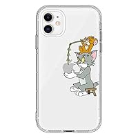 Amazon.co.jp: KAIFJ iPhone14 用 ケース トムとジェリー iphone 14 用