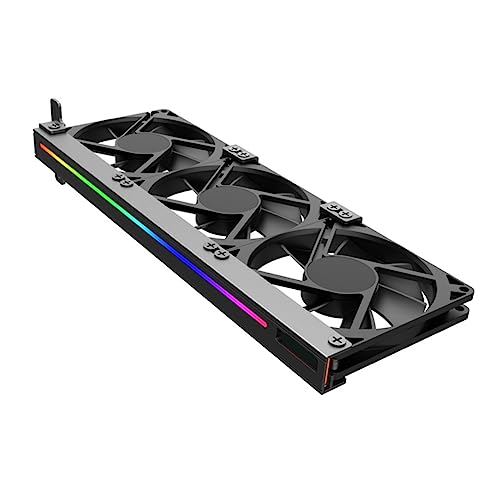 OSALADI Ventilador De Refrigeración Argb Para Tarjeta Gráfica Enfriador De Pines Efecto De Luz Rgb Para Pc De Escritorio Instalación Sencilla y Rendimiento