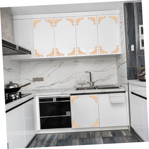 Apliques para muebles de madera PRETYZOOM de roble para reparar armarios 5