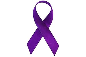 Purple Satin Domestic Violence Awareness Pins