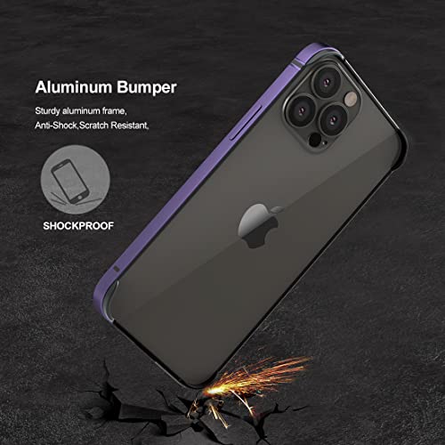 Coque iPhone 14 Pro Max métal antichoc premium fine