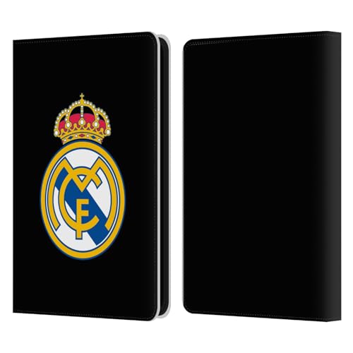 Étui en cuir Real Madrid CF finition noire pour liseuse Kindle 6 pouces