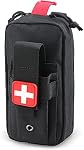 LIVANS Tactical MOLLE Medical Pouch, EMT First Aid Pouch IFAK Trauma Kit Everyday Carry Survival Bag Include Cross Patch