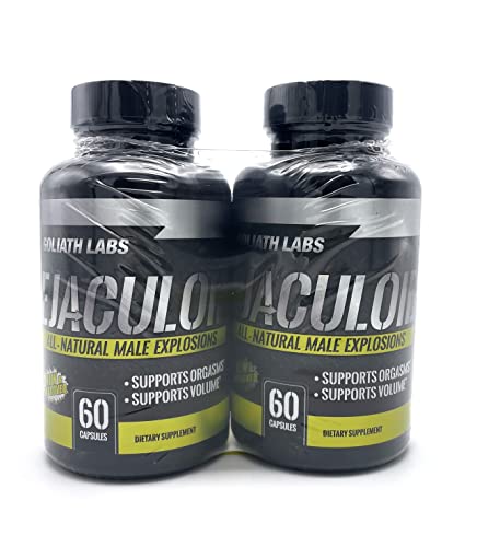 Goliath Labs - Men's Test Booster - Natural Stamina, Endurance and Multivitamin - Two Bottles (120 Capsules)