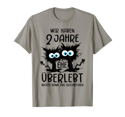 Baumwollhochzeit 2. Hochzeitstag T-Shirt