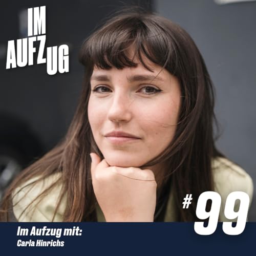 Im Aufzug mit Carla Hinrichs