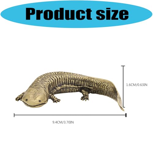 Figurine salamandre laiton idee cadeau bonheur maison