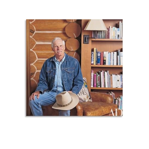 Toile Ted Turner 40x40 cm pour créer une ambiance inspirante dans votre salon