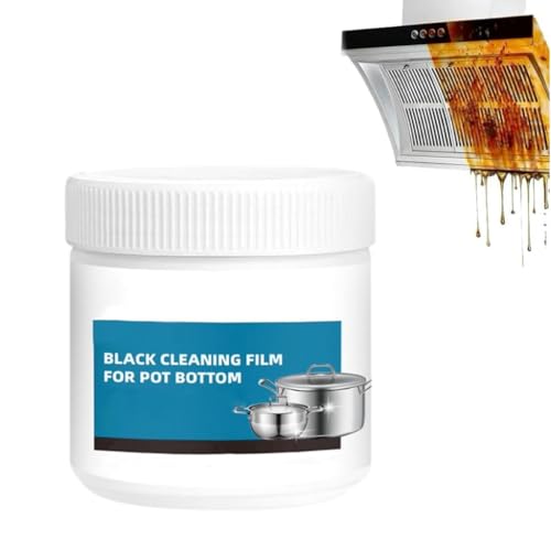 Pasta potente per la rimozione di incrostazioni bruciate da pentole e padelle, pasta sgrassante per uso intensivo, detergente multiuso potente per la cucina, detergente per il fondo delle (1 pezzo)