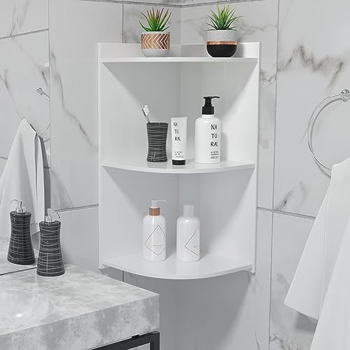 Mesa de Apoio Para Sofá Cantoneira Para Cozinha - Branco