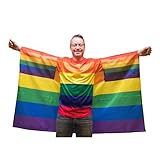 NW NATIONWEAR ALL PRIDE PRODUCTS (Flaggväst Pride – Flaggcape Regnbåge)