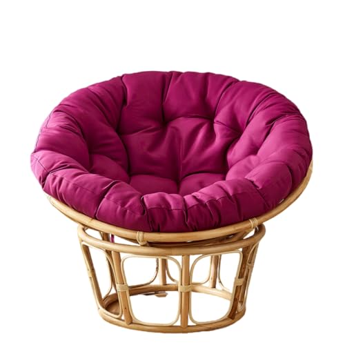 Encinitas Wicker Outdoor Dining Chair: Stylish Comfort for Patio Spaces 3 JoboJi Cor sólida/balanço/cesta suspensa/almofada de assento/exterior/impermeável/cadeira de vime/almofada de cadeira/com laços/redonda/veludo cotelê/almofada de cadeira/para/casa/exterior