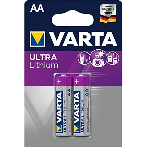VARTA Lot de 10 Blisters de 2 piles ULTRA Lithium LR6 Mignon AA