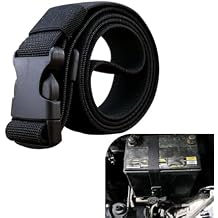 Car Power Tie Down Strap, Adjustable Multi-function Quick-release Buckle Straps, Anti-shake and Anti-vibration Heavy Duty Luggage Storage Tie-down Tighten Parts, for Most Cars Trucks Black