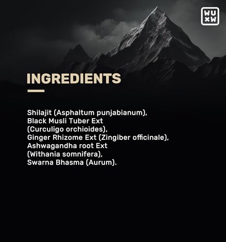 What's Up Wellness Shilajit/Shilajeet Gummies | 200 Mg Resin with 24 Carat Gold Dust | Improves Strength, Stamina and Overall Immunity | No Added Sugar | Shilajit for Men & Women| Pack Of 3