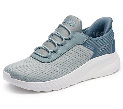 Skechers Women's Hands Free Slip-ins Skechers Bobs Squad Chaos - in Color, Sage, 8