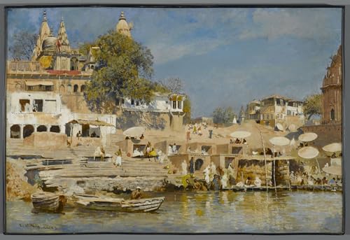 Tableau Toile pour Grand Mur Vide Peinture Edwin Lord Weeks Bénarès