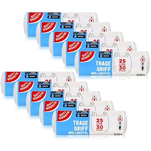 Sacs poubelle Gut & Günstig 25L Cover