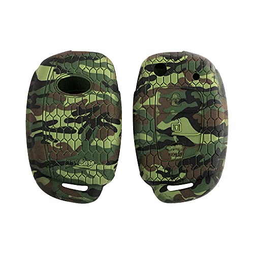 Image of Keyzone Silicone keycover Compatible for Hyundai Creta, Venue, Tucson, Alcazar, i20, Xcent, Aura, Elite i20, Active i20, Grand i10 flip Keys