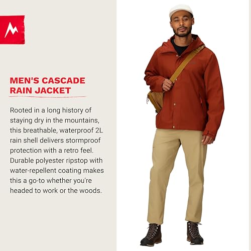 Image of MARMOT Men's Cascade Durable & Waterproof Rain Jacket