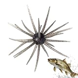 Leurres De Pêche Artificiels - Appâts D'Oursin Réalistes Pour EAU Douce Et Salée | Accessorio De Pêche Pour Rivière, Lac, Mer, Bord, Poisson Chat, Truite, Carnassiers, Bar, Sandre Occasionnel Réservo